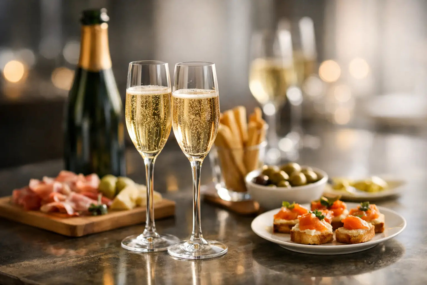 Quali bollicine per aperitivo elegante