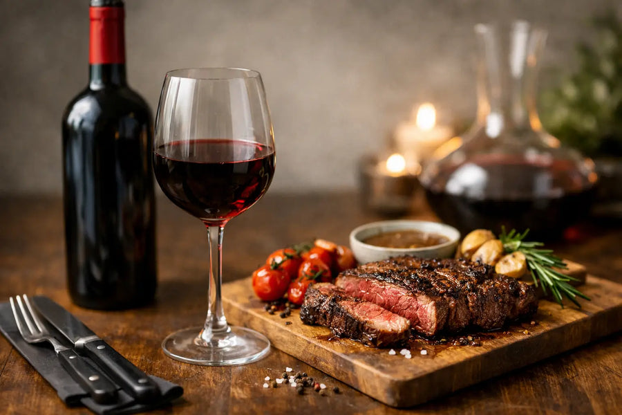 Vino rosso per carne: come sceglierlo bene