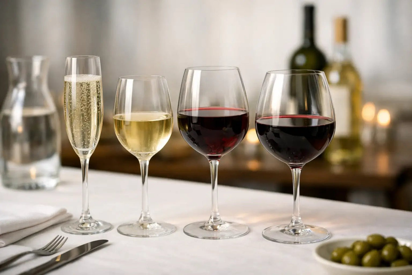 Calici vino: come sceglierli per la tavola - Uveggiando