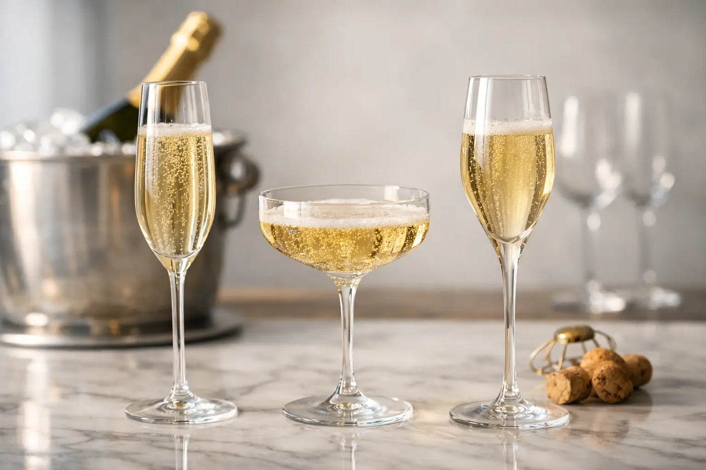 Quali bicchieri per champagne scegliere davvero