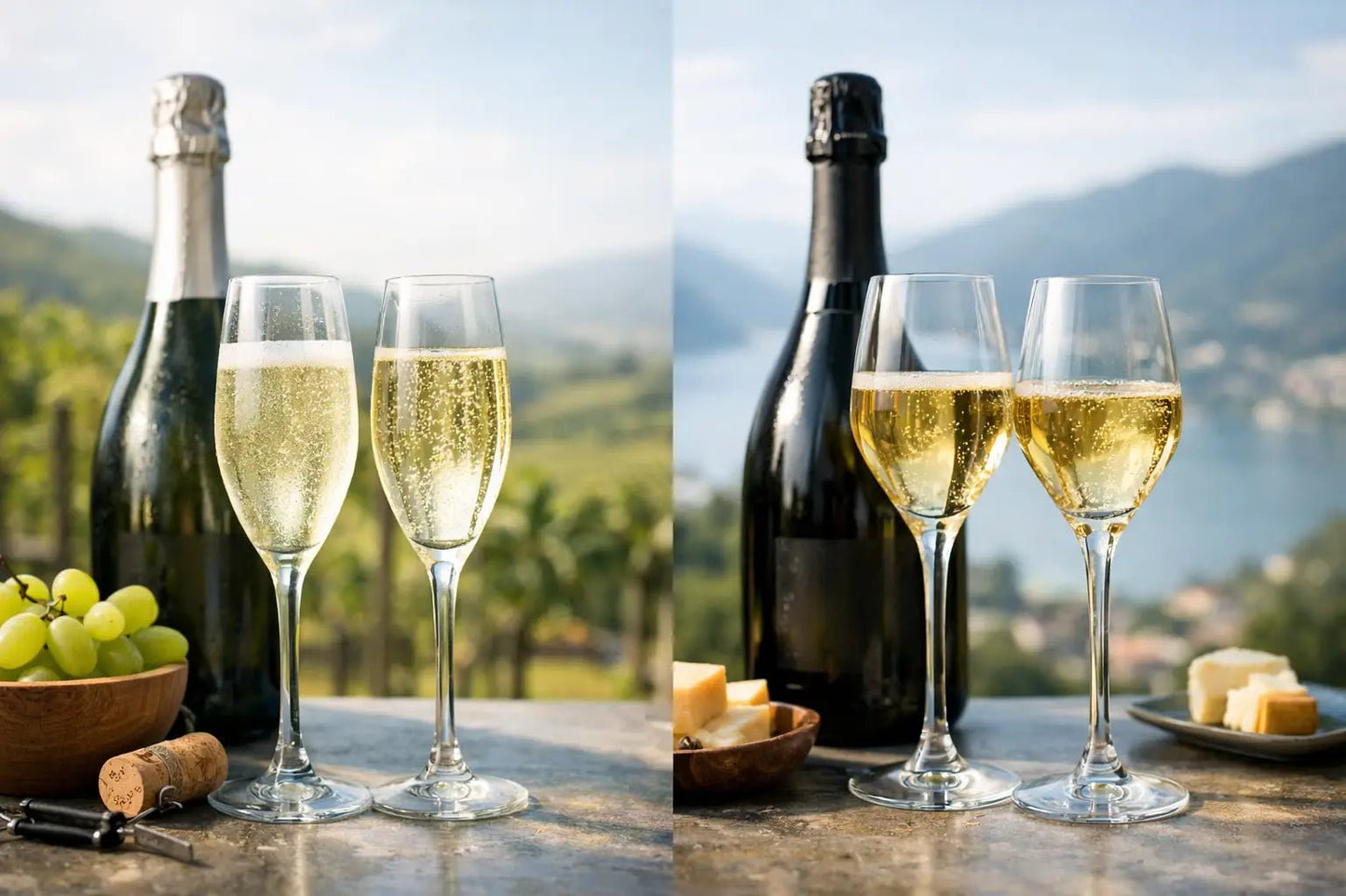 Prosecco vs Franciacorta: differenze e scelta - Uveggiando