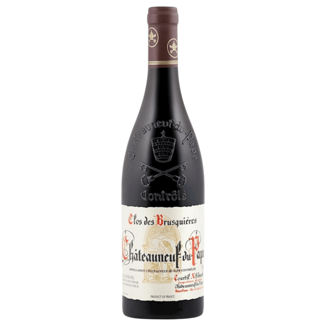 Uveggiando - COURTIL - THIBAUT - "Clos des Brusquieres" Chateuneuf - du - pape - AOC
