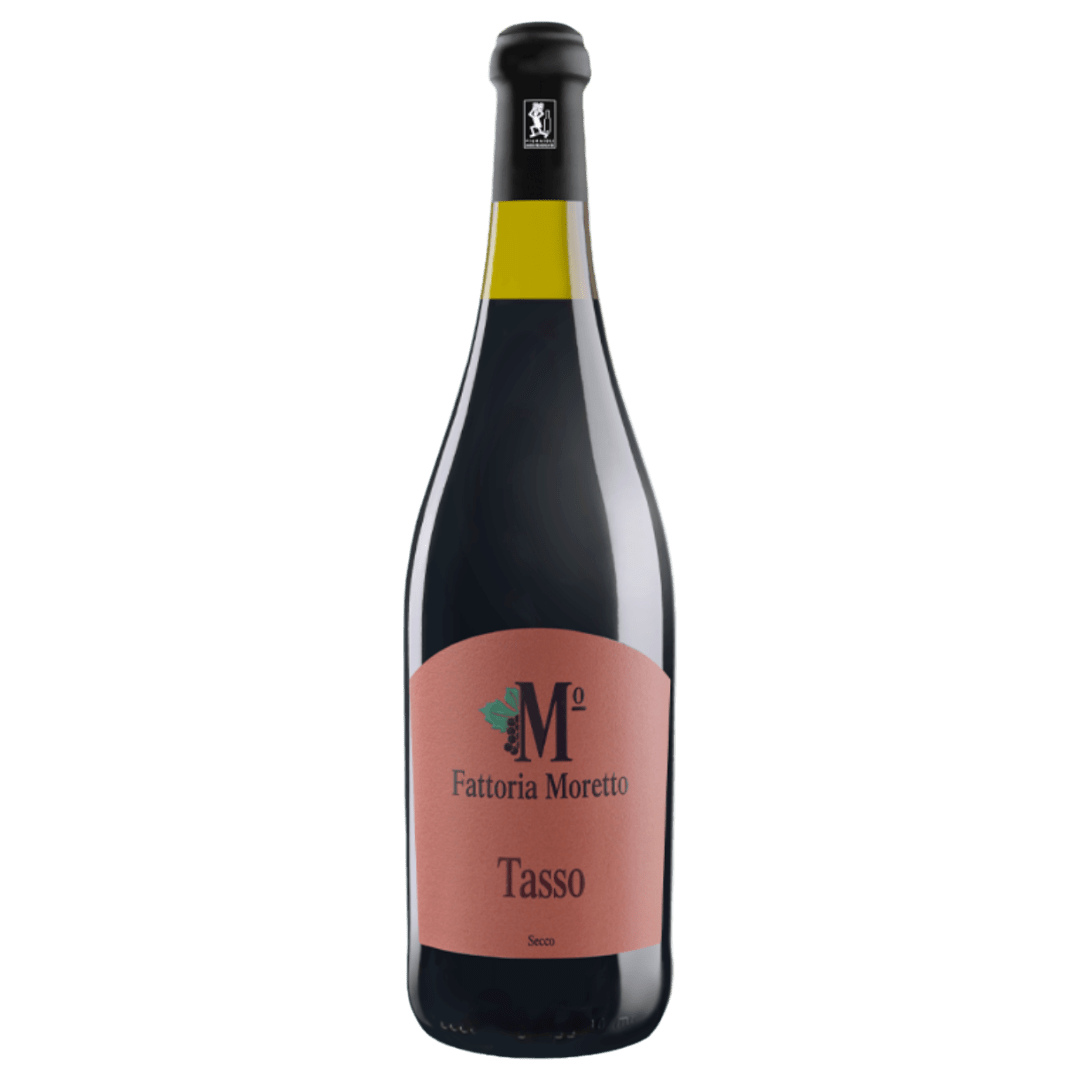 Uveggiando Enoteca Online|Fattoria Moretto | "Tasso" Lambrusco Grasparossa Rosso Frizzante Secco | Dop