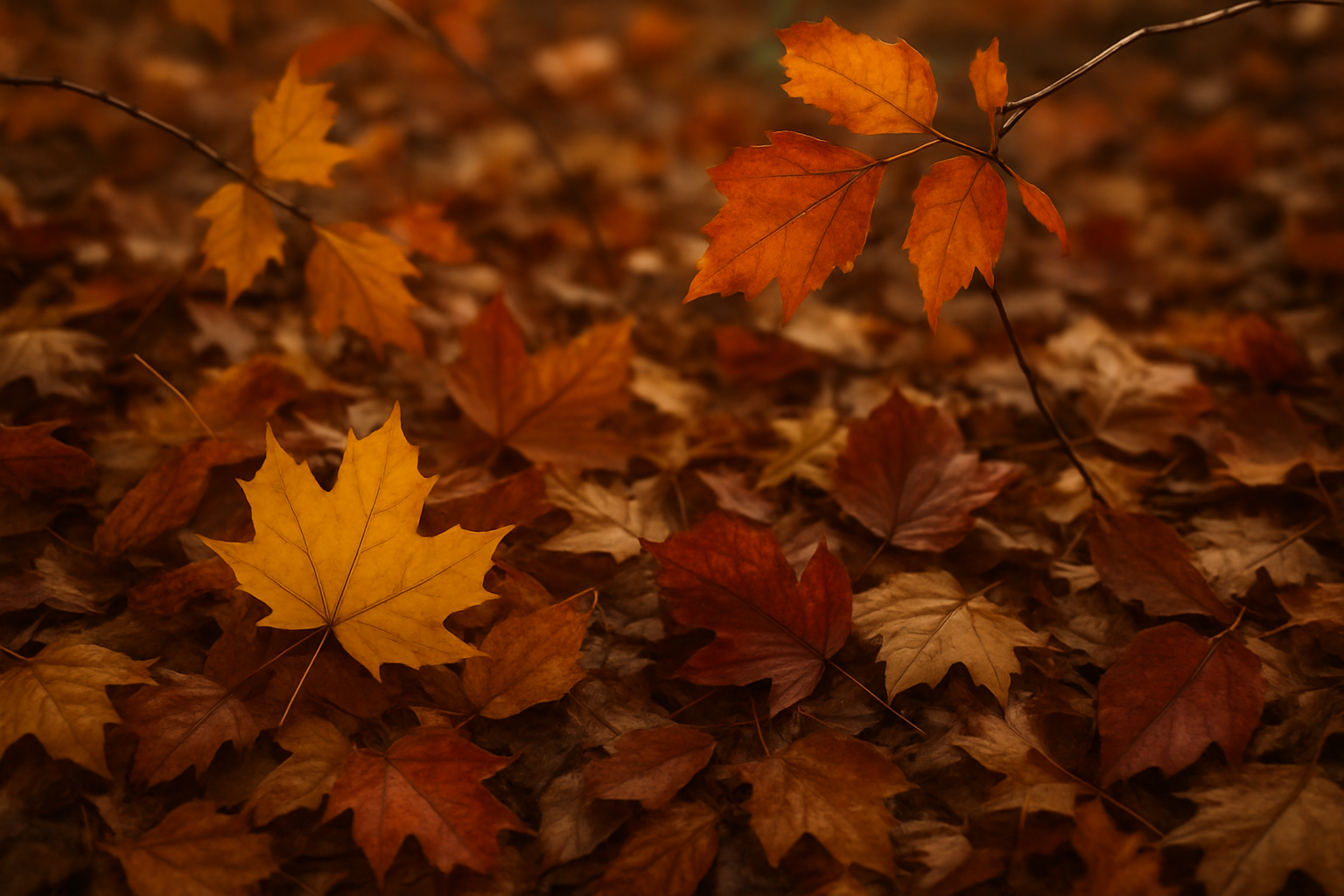 foglie d'autunno