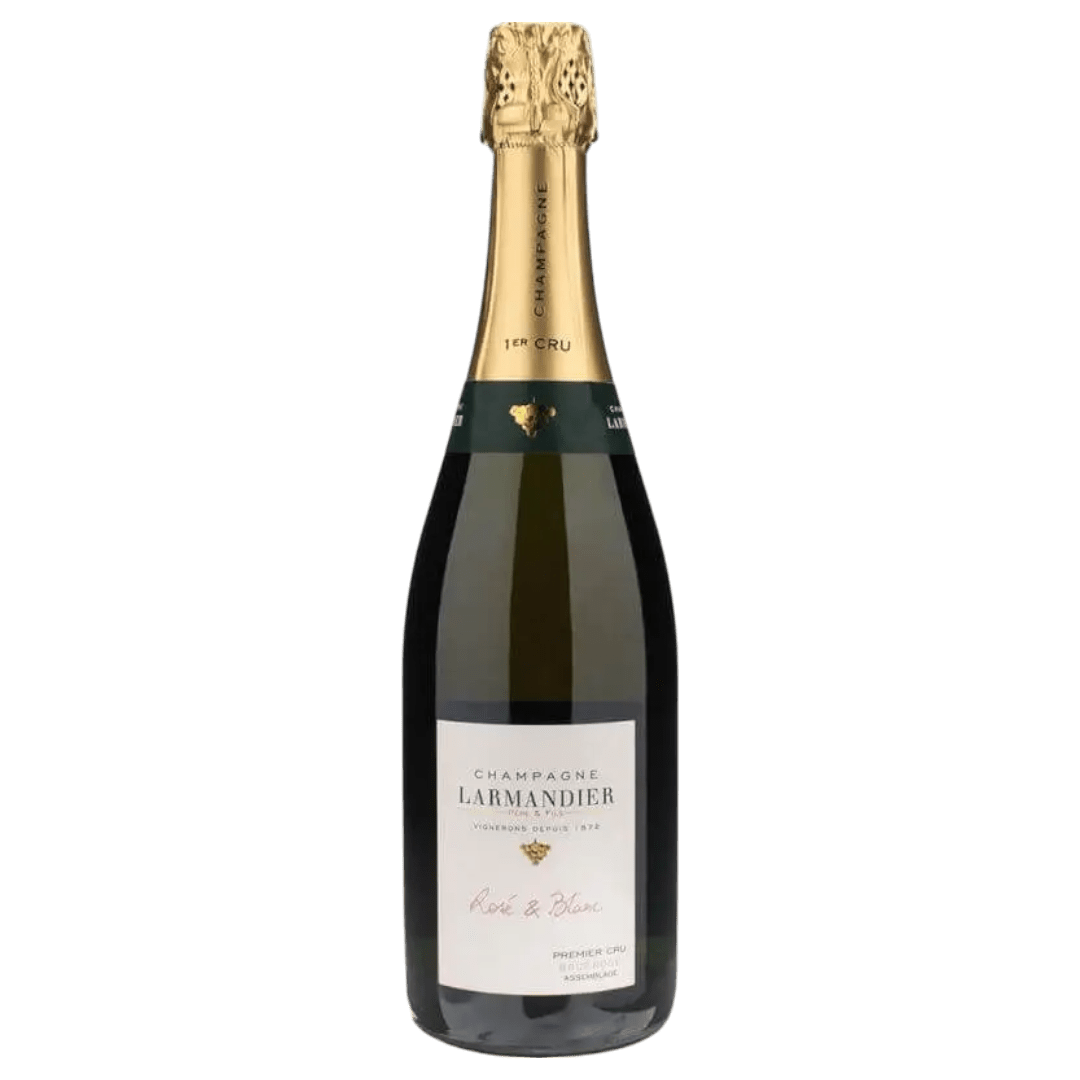 Uveggiando - LARMANDIER - "Rosé & Blanc" Brut 1cru 92,5% Chardonnay, 7,5% Pinot Noir cl.75