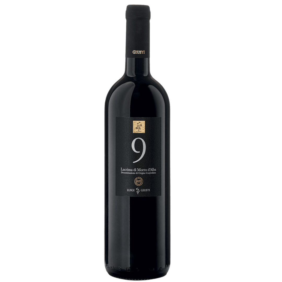Uveggiando Enoteca Online|Luigi Giusti | “Nove” Lacrima Di Morro D’Alba | Doc Senza Solfiti Aggiunti