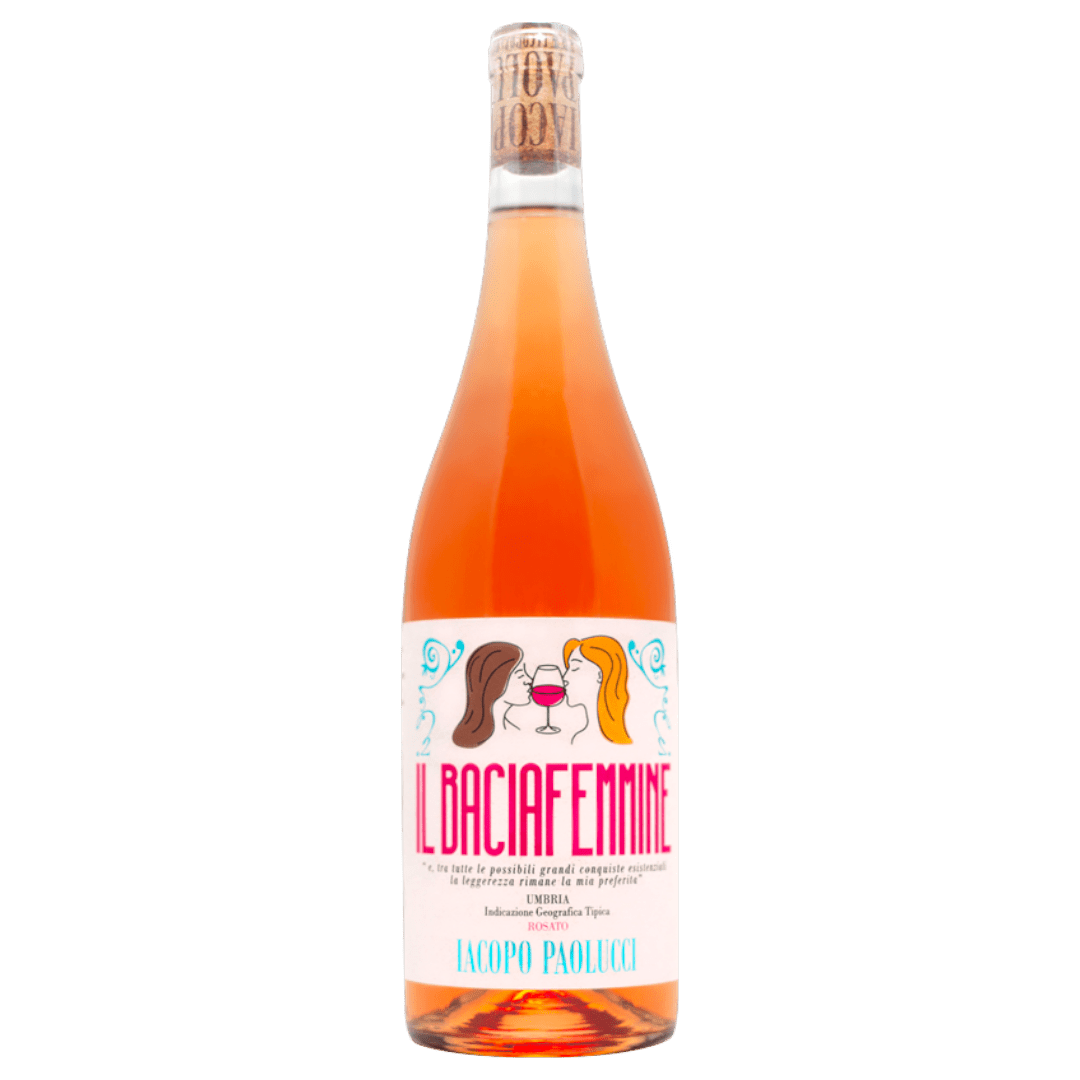Uveggiando - PAOLUCCI - "Il Baciafemmine" Rosato Umbria - IGT