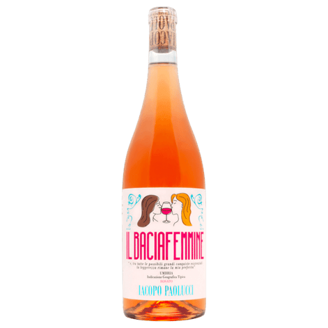 Uveggiando - PAOLUCCI - "Il Baciafemmine" Rosato Umbria - IGT