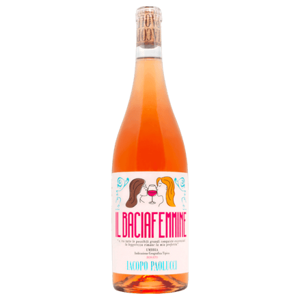 Uveggiando - PAOLUCCI - "Il Baciafemmine" Rosato Umbria - IGT