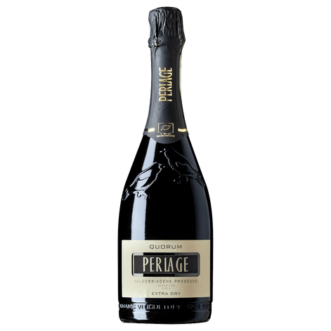 Uveggiando Enoteca Online|Perlage | "Quorum" Prosecco Extra Dry Valdobbiadene Superiore | Docg Bio
