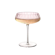 Uveggiando - Round Up Dusty Rose Set of 2 Coupe glasses