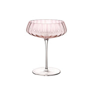 Uveggiando - Round Up Dusty Rose Set of 2 Coupe glasses