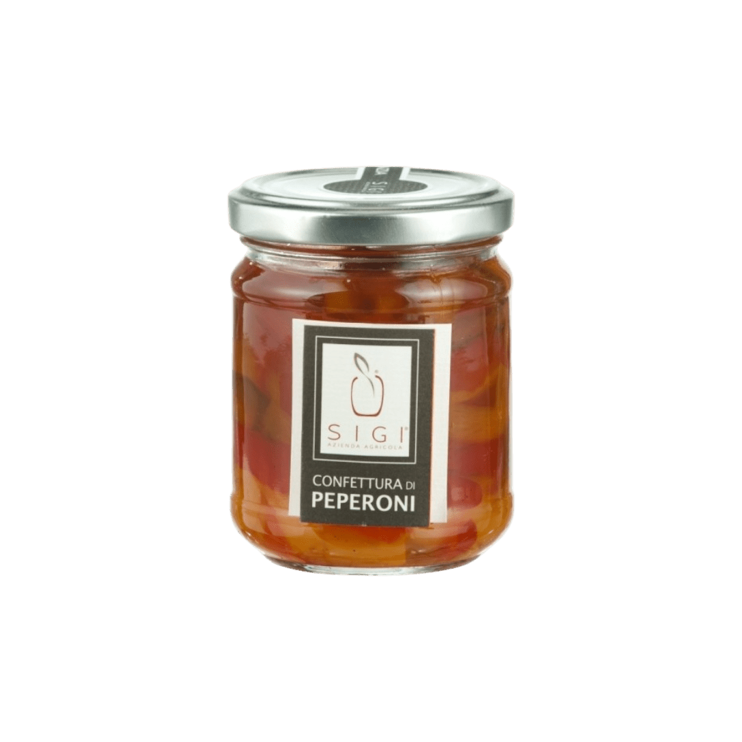 Uveggiando - SI.GI. - Confettura di Peperoni - 220G