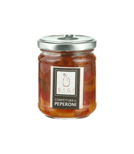 Uveggiando - SI.GI. - Confettura di Peperoni - 220G