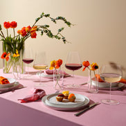 Uveggiando - Stem Zero Set of 2 Volcano White Wine Glasses