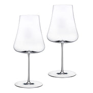 Uveggiando - Stem Zero Set of 2 Volcano White Wine Glasses